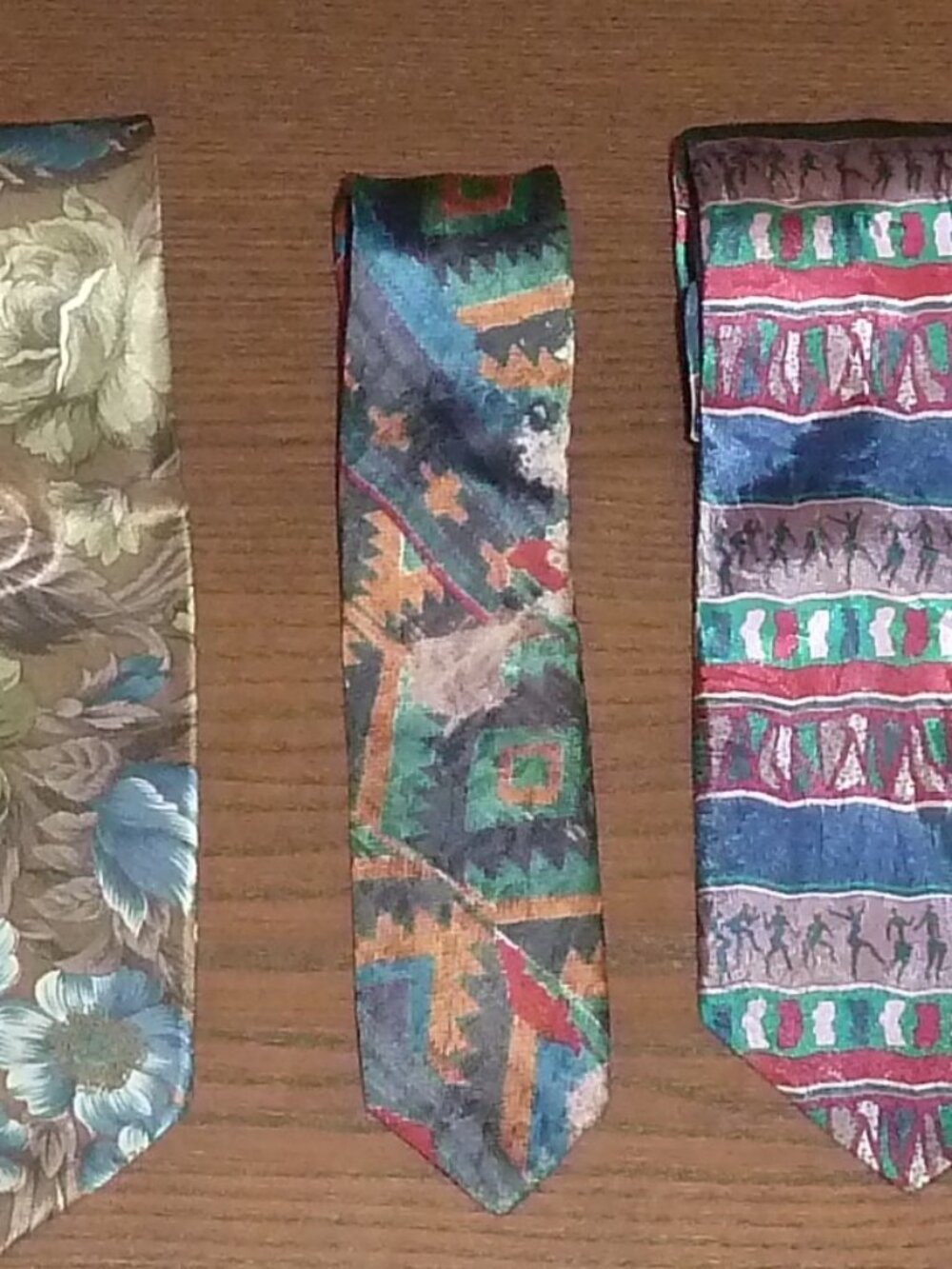 Lot of 3 Ties Polyester/Italian Silk Neckties Ferrari Prospects